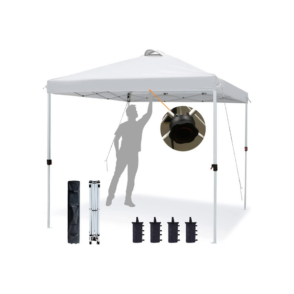 10'x10' Pop Up Canopy with Adjustable Leg Heights