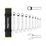 Amazon Basics Combination 9-Piece SAE Wrench Set