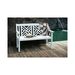 4' Mainstays Lattice Loveseat Bench