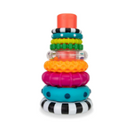 9-Piece Sassy Stacks of Circles Stacking Ring STEM Learning Toy