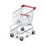 Melissa & Doug Toy Shopping Cart With Sturdy Metal Frame