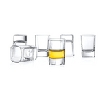 Set of 6 Heavy Base Shot Glasses