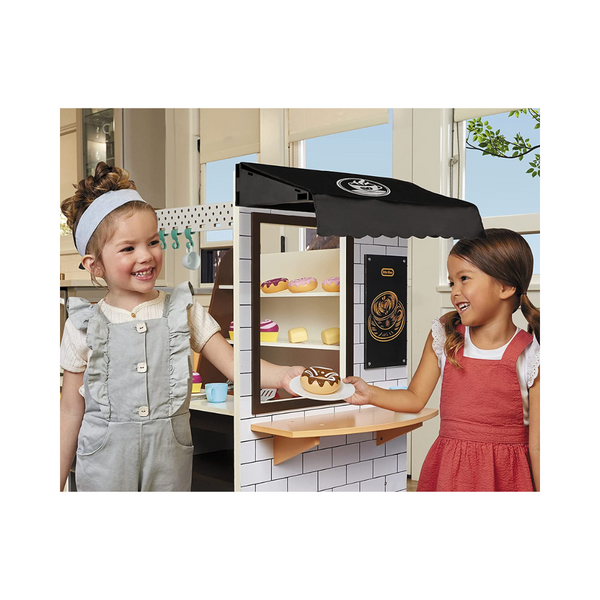 Little Tikes Real Wood Café & Bakery Wooden Play Kitchen