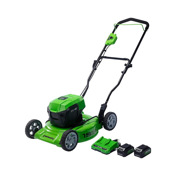Greenworks 2 x 24V 19” Brushless Cordless Lawn Mower