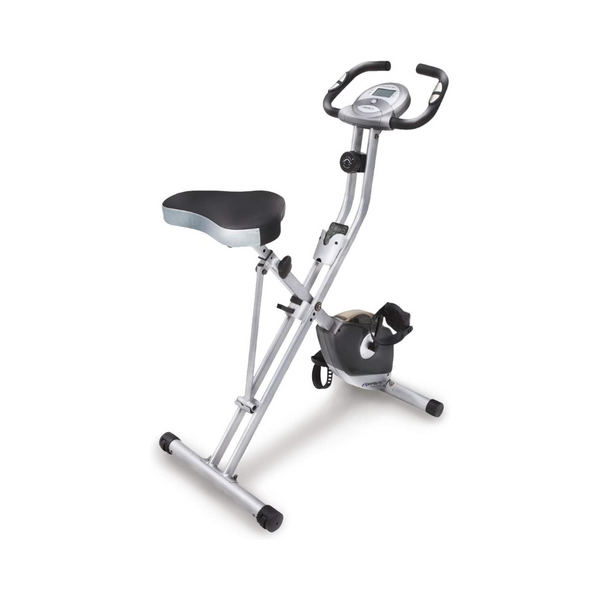 Bicicleta estática plegable de resistencia al ejercicio Exerpeutic