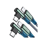 240W USB C to USB C Cable 6.6ft/2Pack, Type C to Type C Cable Fast Charging