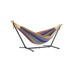 Vivere Double Hammock with Stand Combo
