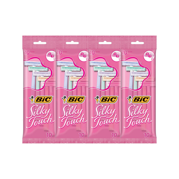 BIC Silky Touch Women’s Twin Blade Disposable Razor
