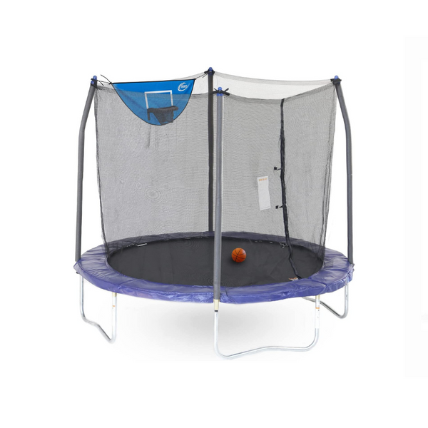 Skywalker Trampolines Jump N’ Dunk Trampoline with Enclosure Net