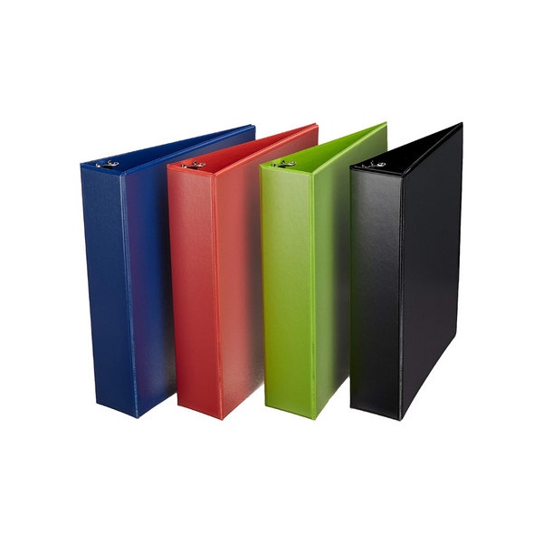 4-Pack Amazon Basics 2 Inch, 3 Ring View Binder