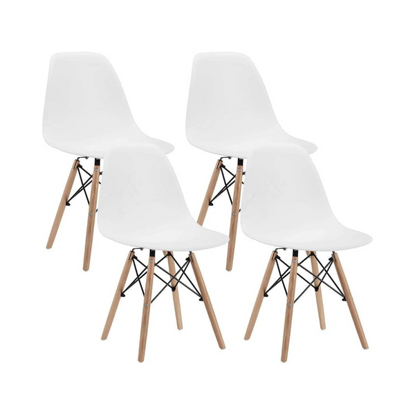 Set of 4 Modern Dining Chairs