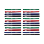 24 Pack Of Amazon Basics Rollerball Pens Assorted Colors