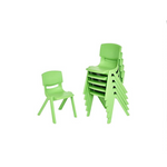 6 Amazon Basics 12 Inch School Classroom Stack Resin Chairs