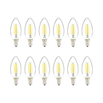 12-Pack Amazon Basics 60W Equivalent B11 Dimmable LED Light Bulb