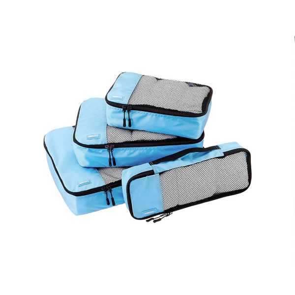 Amazon Basics 4 Piece Packing Travel Organizer Cubes Set PzDeals