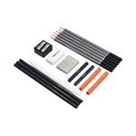 Amazon Basics Sketch And Drawing 17 Piece Art Pencil Kit