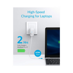 65W Anker PIQ 3.0 PowerPort III USB C Charger