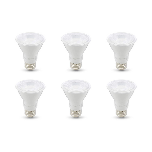 6-Pack Amazon Basics Daylight Dimmable LED Light Bulb