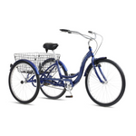 Schwinn Meridian Adult Cargo Basket Tricycle Bike