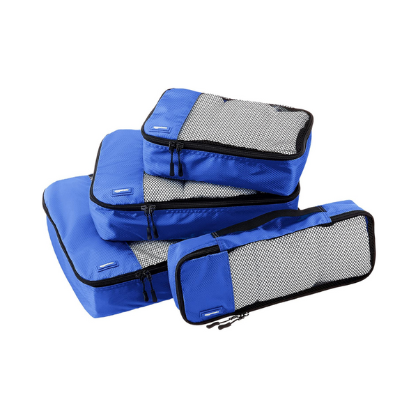 Amazon Basics Juego de cubos organizadores de viaje de 4 piezas