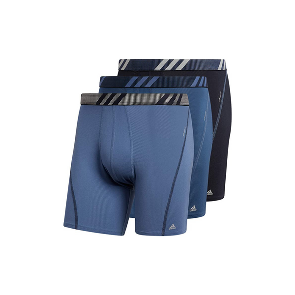 3 adidas Men’s Sport Performance Mesh Boxer Briefs
