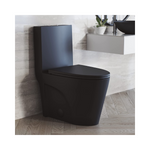 Swiss Madison Well Made Forever St. Tropez Inodoro negro mate de una pieza