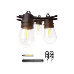 Cadena de luces LED para exteriores de 50 pies