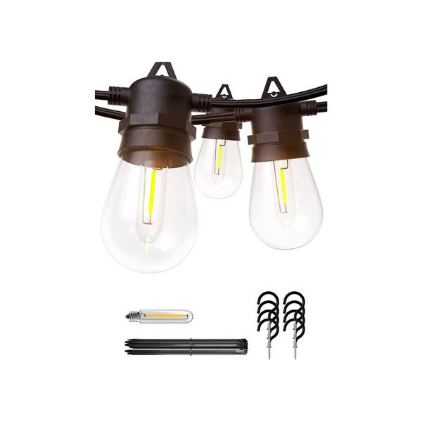 50FT LED Outdoor String Lights
