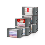 6 Large Storage Organizer Bags