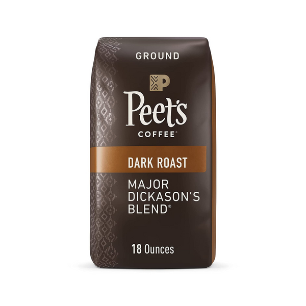 18-Oz Peet's Coffee Dark Roast Ground