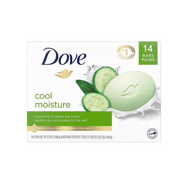 14-Pack Dove Skin Care Beauty Bar