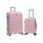 Rockland Melbourne Hardside Expandable Spinner Wheel Luggage 2-Piece Set