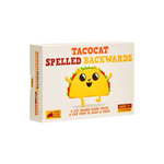 Tacocat Spelled Backwards Card Game
