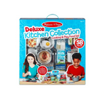 58 Piece Melissa & Doug Deluxe Kitchen Collection Cooking & Play Food Set