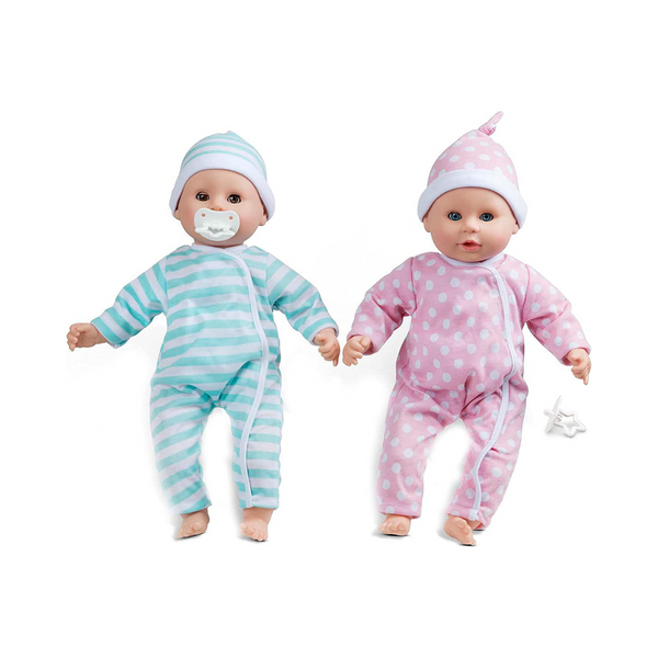 Melissa & Doug Mine to Love Twins Luke & Lucy 15 Inch Dolls