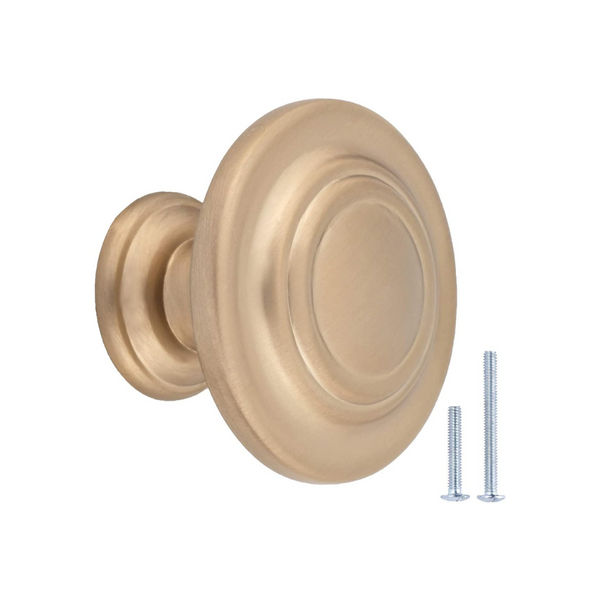 25 Amazon Basics Traditional Top Ring Cabinet Knobs