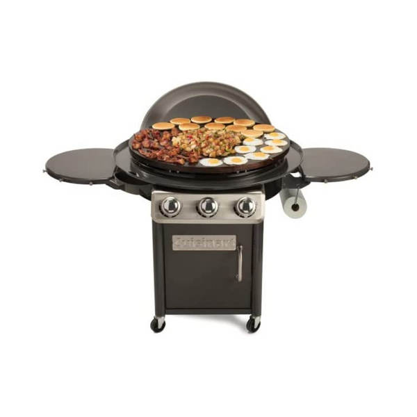 Cuisinart 30″ Round Flat Top Surface 360° XL Griddle Outdoor Cooking Station