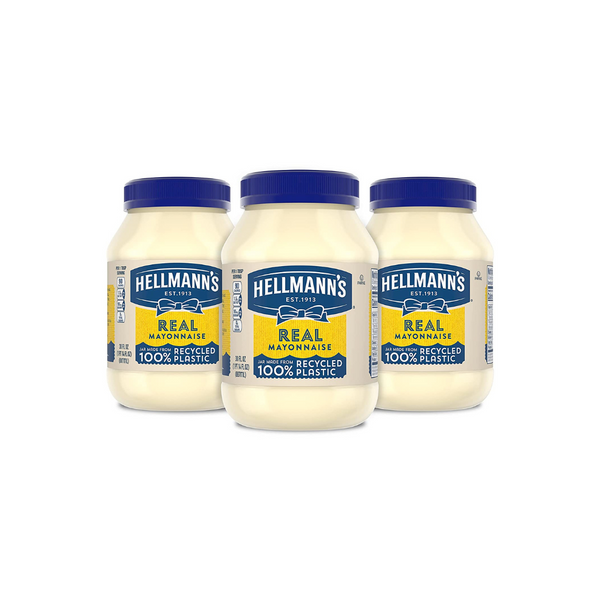 Hellmann’s Mayonnaise For a Creamy Condiment for Sandwiches and Simple Meals Real Mayo