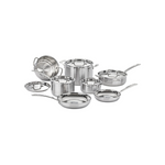 12 Piece Cuisinart MultiClad Pro Triple Ply Stainless Steel Cookware Set