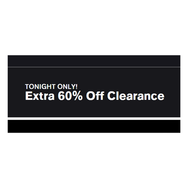 Express: Extra 60% Off Clearance