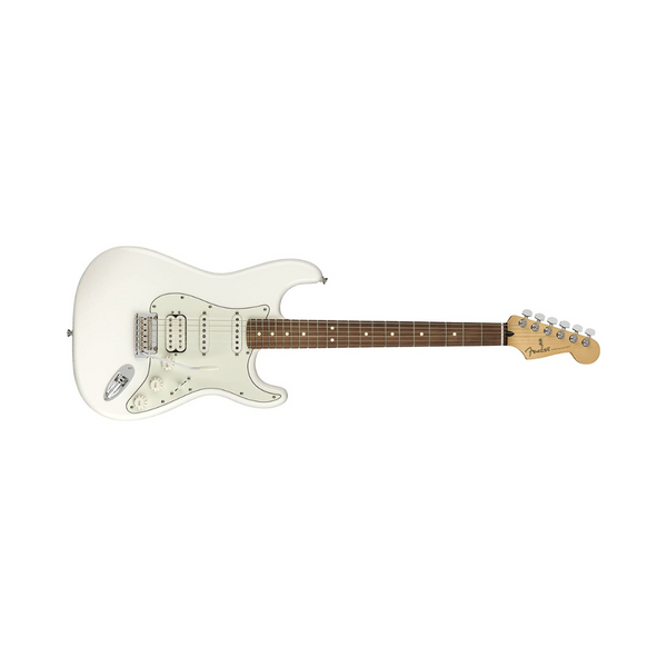 Fender Player Stratocaster HSS Electric Guitar w/ Pau Ferro Fingerboard (White)