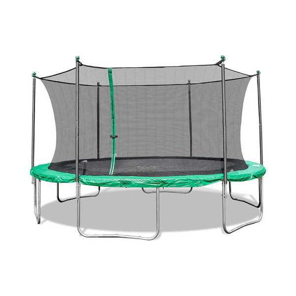 Sportspower Outdoor 15′ Trampoline With Safety Enclosure Net