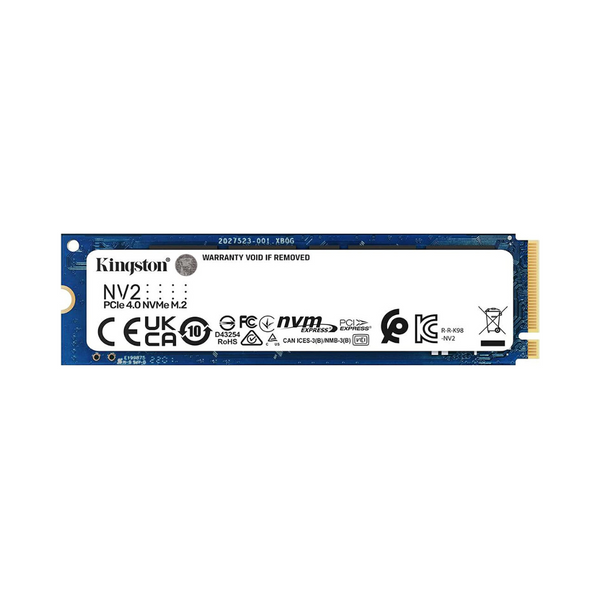 2TB Kingston NV2 M.2 2280 PCIe 4.0 x4 NVMe Solid State Drive