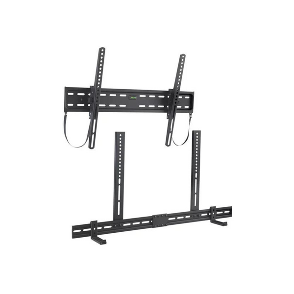onn. Tilting TV Wall Mount & Soundbar Mount Bundle