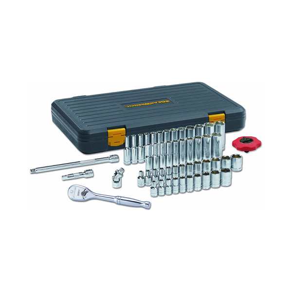 Juego de herramientas mecánicas GEARWRENCH 1/4" 6pt 120XP de 51 piezas