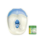 Foot Spa Massager with Tea Tree Oil Foot Salt Scrub (Warming Function)