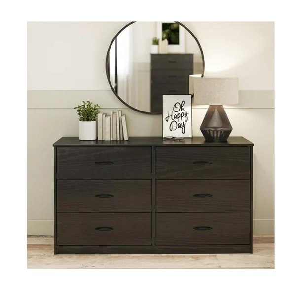 Mainstays Classic 6 Drawer Dresser