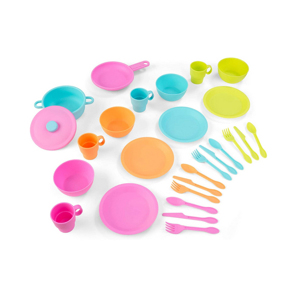 KidKraft Juego de utensilios de cocina brillantes de 27 piezas