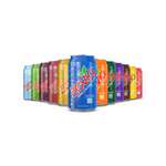 Paquete de 24 refrescos Zevia Zero Calorie de 12 onzas (paquete variado de arcoíris)