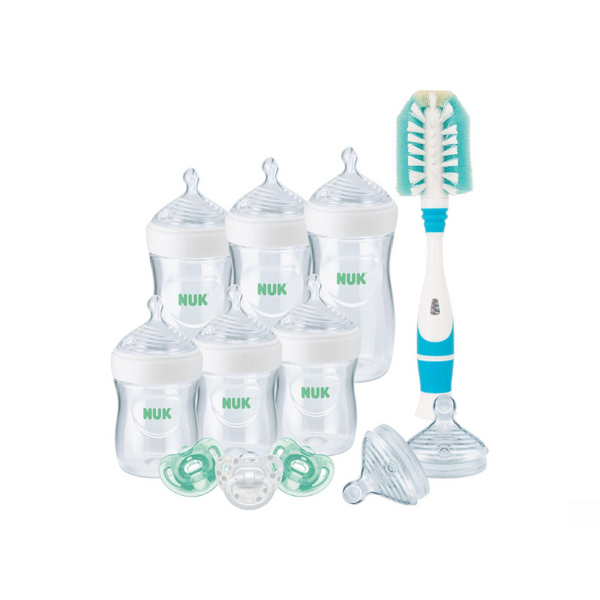 NUK Simply Natural Baby Bottle Newborn Gift Set